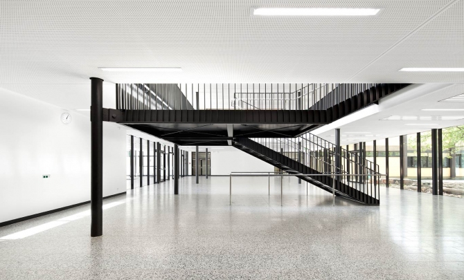 Bundesrealgymnasium (secondary school) in Neusiedl/See/Austria